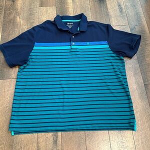 Striped Izod Polo
